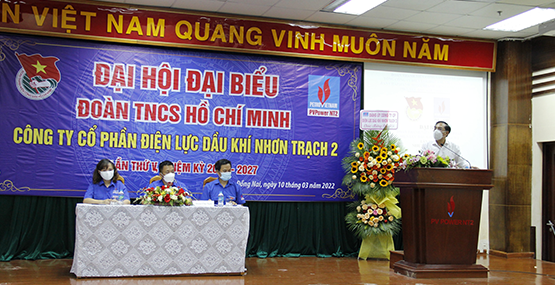 NT2: Đoàn Thanh niên NT2 tổ chức Đại hội đại biểu Đoàn TNCS Hồ Chí Minh khóa V, nhiệm kỳ 2022-2027