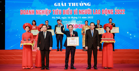 NT2: Doanh nghiệp tiêu biểu vì người lao động năm 2022