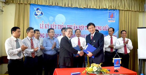 NT2: Ký thỏa thuận hợp tác đào tạo, nghiên cứu khoa học và chuyển giao công nghệ với Trường Đại học Bách khoa TP. Hồ Chí Minh