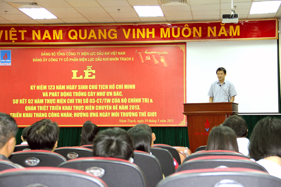 PV Power Nhơn Trạch 2 tổ chức nhiều hoạt động sôi nổi nhân dịp Lễ kỷ niệm 123 năm ngày sinh Chủ tịch Hồ Chí Minh.