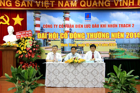 PVPower Nhơn Trạch 2 tổ chức thành công Đại hội cổ đông thường niên năm 2014