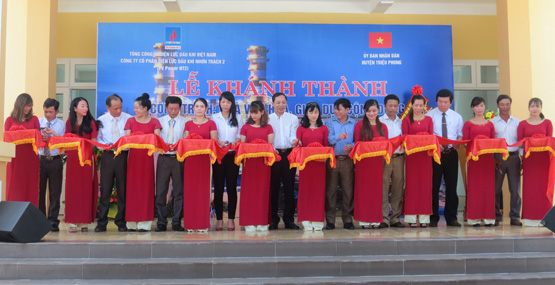 NT2: Tài trợ xây dựng Nhà văn hóa, giáo dục cộng đồng tại tỉnh Quảng Trị