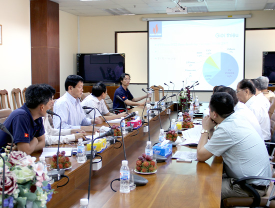 Đoàn Hội Dầu khí Việt Nam đến thăm và làm việc tại PVPower Nhơn Trạch 2