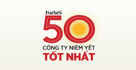 NT2: Top 50 Công ty niêm yết tốt nhất Việt Nam năm 2018 do Forbes bình chọn