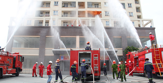 Thực tập Phương án chữa cháy và cứu nạn, cứu hộ tại nhà công vụ NT2