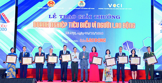 NT2: Doanh nghiệp tiêu biểu vì người lao động năm 2019 - 2020