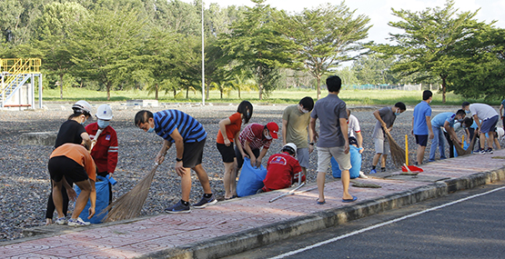 NT2: Ngày đầu ra quân tổng vệ sinh công ty