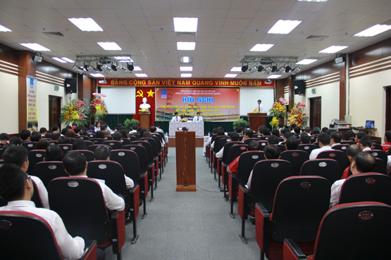 Hội nghị Người lao động, GD Hoàng Xuân Quốc, NT2