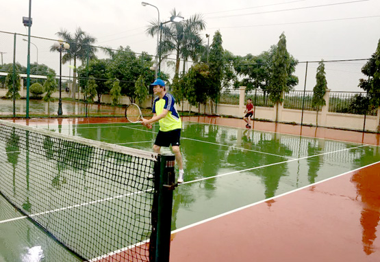 Môn thi Tennis NT2, hoi thao truyen thong, Hoang xuan quoc