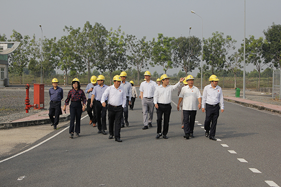 Đoàn Công tác đi thăm NMĐ Nhơn Trạch 2 nt2,dbqh,h2