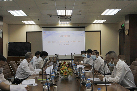 Hội nghị Phối hợp vận hành thị trường điện và đánh giá kế hoạch 05 tháng đầu năm 2021 nt2,HNTTTD,h1
