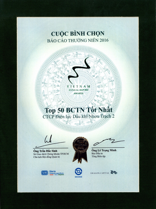 nt2, top 50 bao cao thuong nien 2016